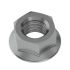 14M7296: Hexagonal Flange Nut, M10