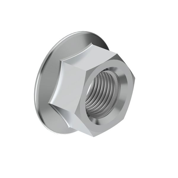 14M7299: Hexagonal Flange Nut, M12