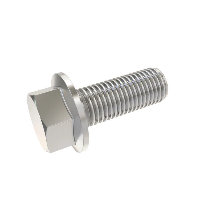 19M7866: Hexagonal Head Flanged Screw, M8 X 20