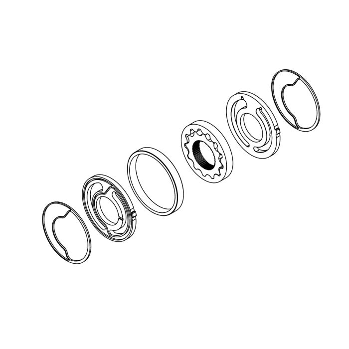 LCA107999: Right Side Outer Knife Rotor Assembly