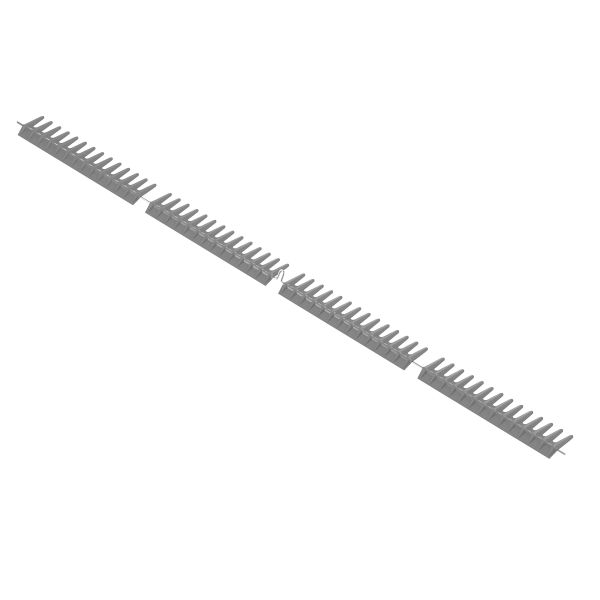 AXE42167: General Purpose and Deep Tooth Chaffer Element Louver