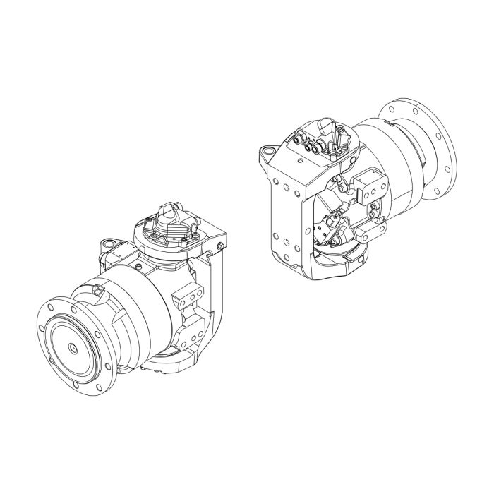 AXE54653: Powered Rear Wheel Motor Drive Kit (Extra Heavy Duty Motors)
