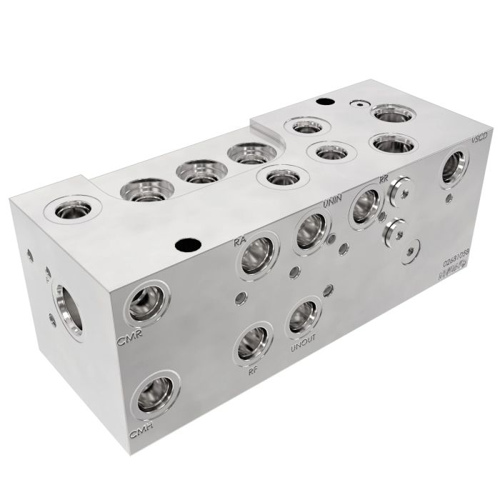 AXE62069: Flow Control Hydraulic Valve Block