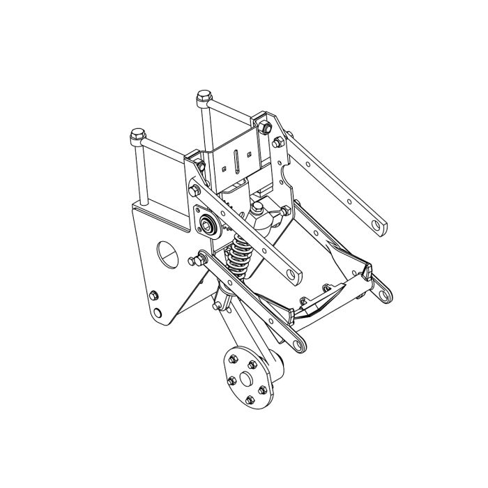 BA27607: Frame Mounted Colter with Regular Parallel Arm Attachment