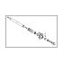 BW14522: Dual Wing Wheel Spindle and Hub Attachment