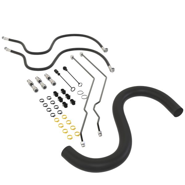 BXX10268: 3rd Function Hydraulic Hoses and Rigid Lines Attachment