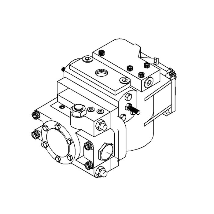 CB11487656: Ground Drive Hydraulic Axial Piston Pump