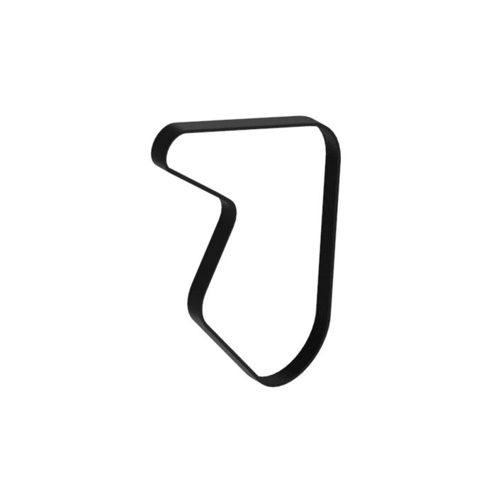 DZ119478: PK Section V-Belt, Effective Length 1570.0 mm (61.8 inch)