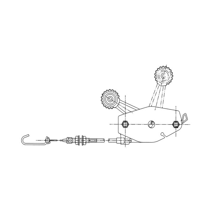 GC90194: Blade Brake Clutch Control Push Pull Cable