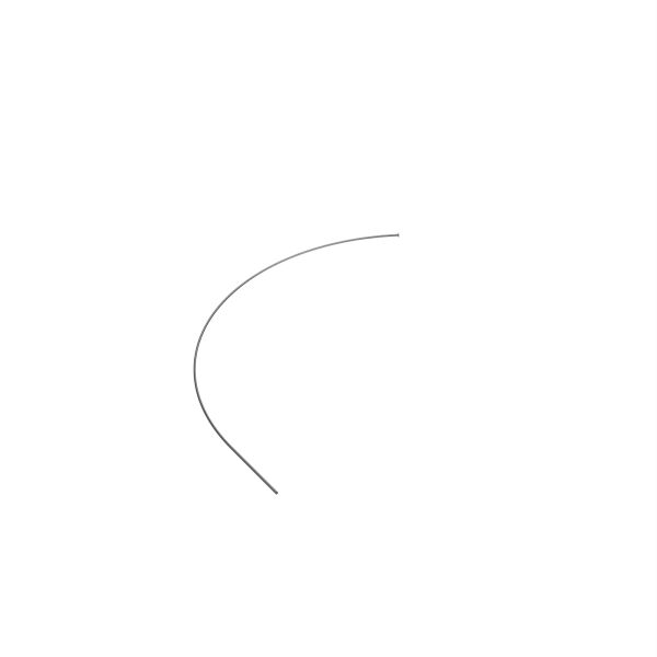 H156272: Small Wire Grain Concave