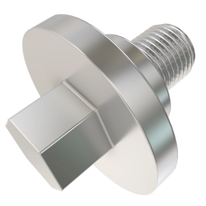 H214957: Hexagonal Flanged Head Self-Locking Screw, M12 X 23