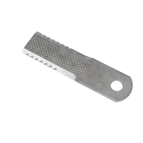 HXE140636: Serrated Back Coated Knife with Dimple, 5 mm Thickness