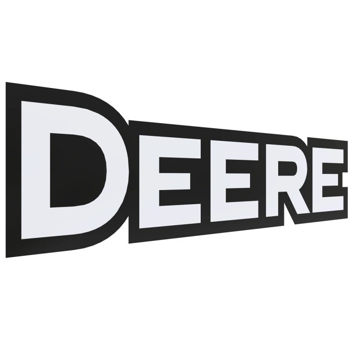 JD5851: Deere Trademark Label