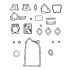 MIA10941: Engine Gasket Kit