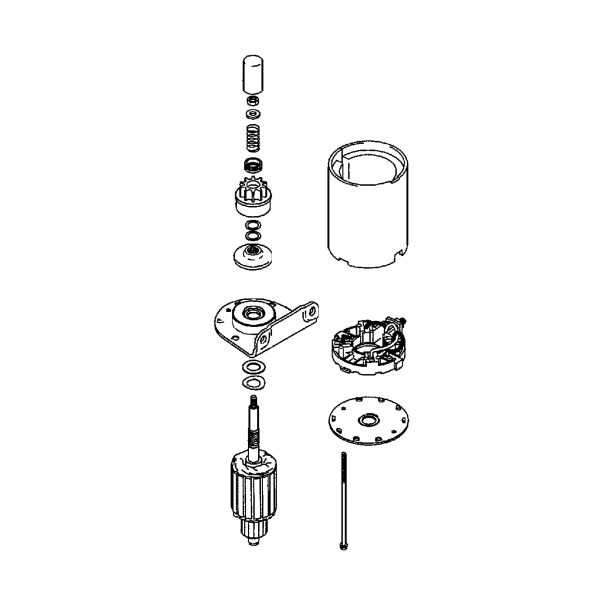 MIA11564: Starter Motor, 12 Volts