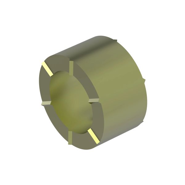 N280839: Cylindrical Alloy Bushing
