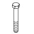 N316277: Hexagonal Head Cap Screw, 1-1/4" X 9"