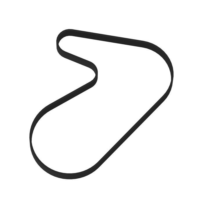 R131083: PK Section Engine Fan Drive V-Belt, Effective Length 1530 mm (60.2 inch)
