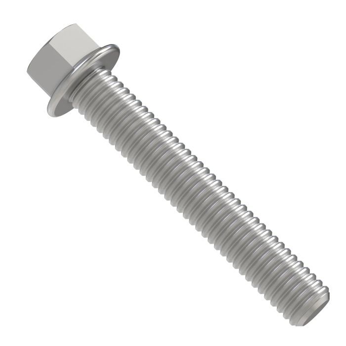 R136507: Hexagonal Head Flanged Screw, M10 X 70