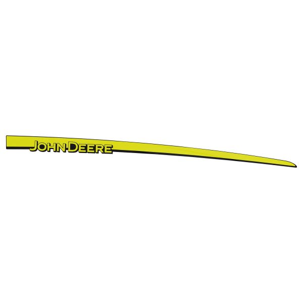 R166684: John Deere Stripe Label, Right Side
