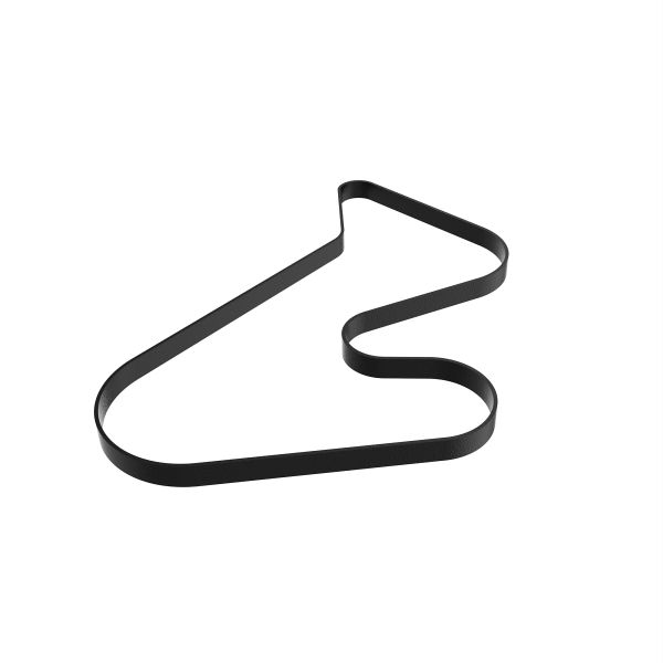 R174754: Engine Auxiliary Drive V-Belt, Effective Length 2000 mm (78.7 inch)