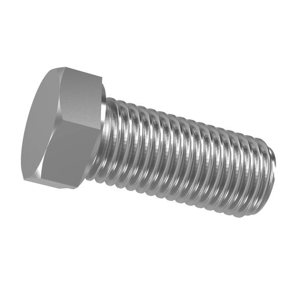 R54500: Hexagonal Head Bolt, 9.525 X 25.4 mm (3/8" X 1")