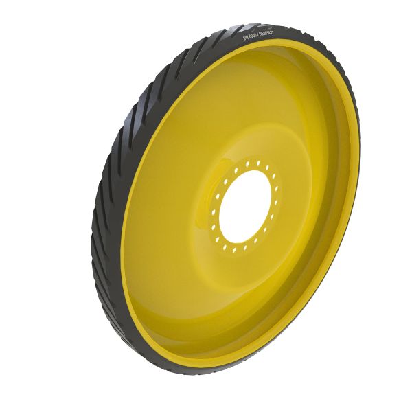 RE265437: Narrow Track Drive Wheel Assembly, Rear, 61X3.6, Right Side