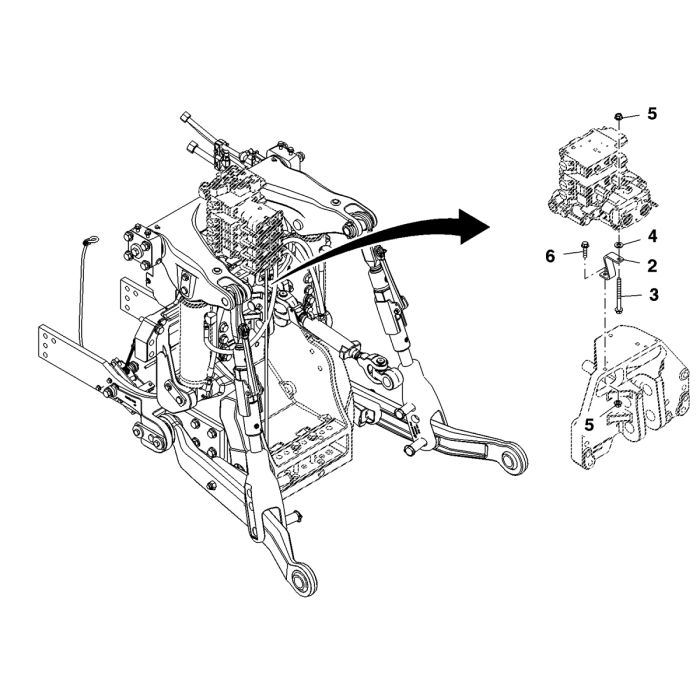 RE311348: Rear Hitch Kit