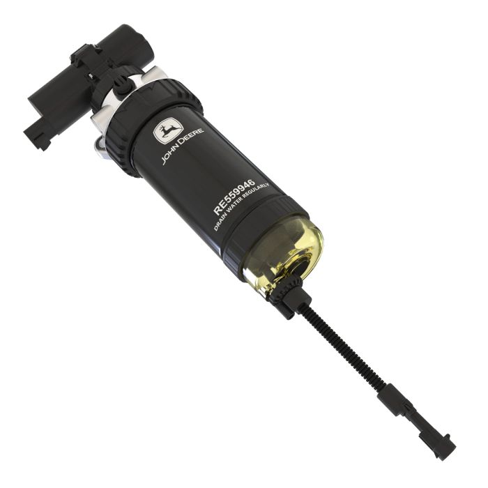 RE559946: Primary Fuel Filter Assembly with Electric Lift Pump