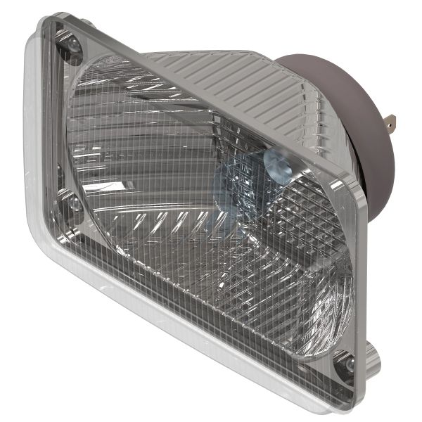 RE56964: Right Side Rectangular Headlight, 13.2 Volts