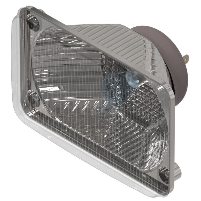 RE56964: Right Side Rectangular Headlight, 13.2 Volts
