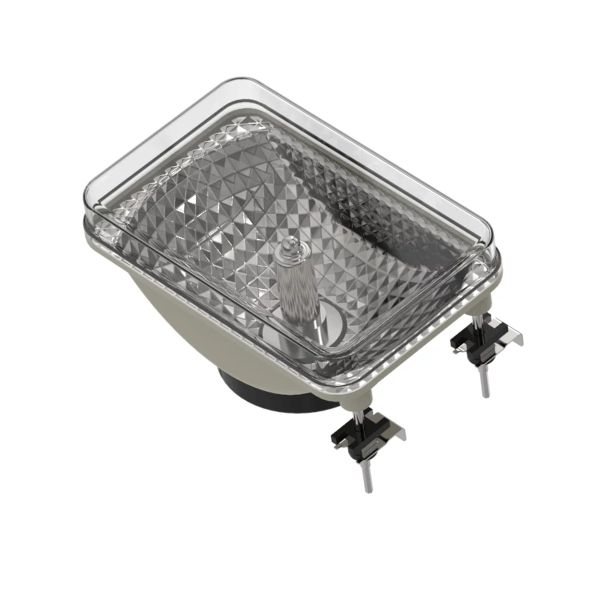 RE58638: Rectangular Headlight, 12 Volts, 55 Watts