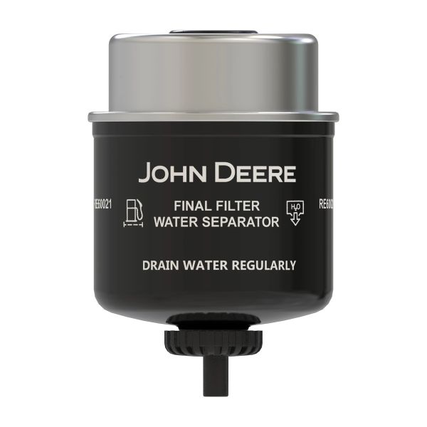 RE60021: Secondary Fuel Filter with Drain Plug