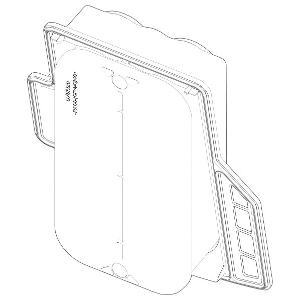 RECCV5063400: Crankcase Breather Filter Element