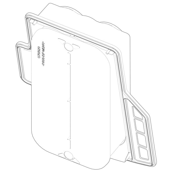 RECCV5063400: Crankcase Breather Filter Element