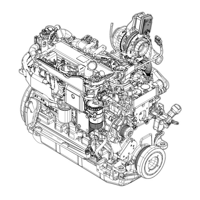 SZ10018: Diesel Engine, 6.8 Liter, FT4