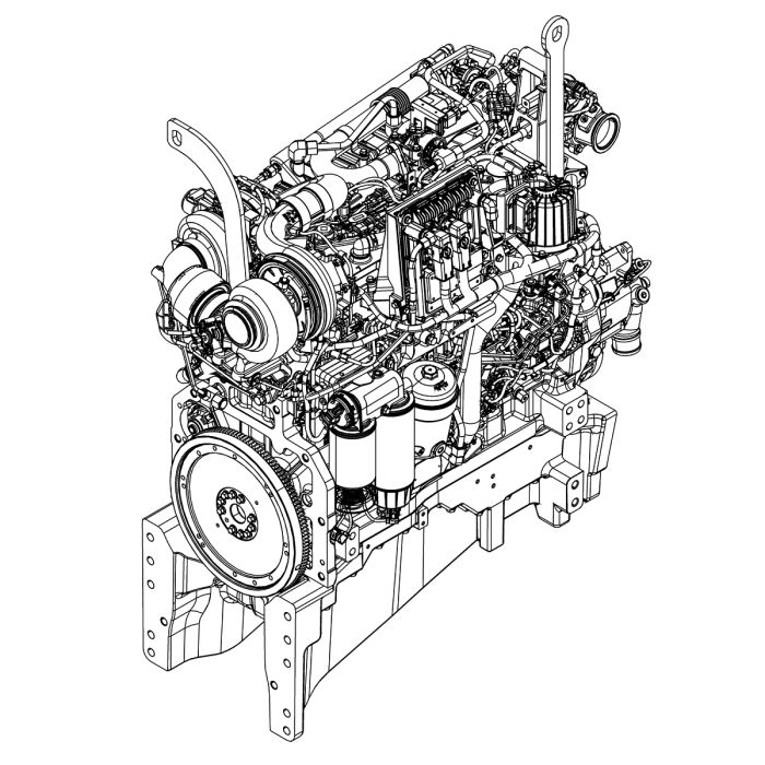 SZ10211: Diesel Engine, 9 Liter
