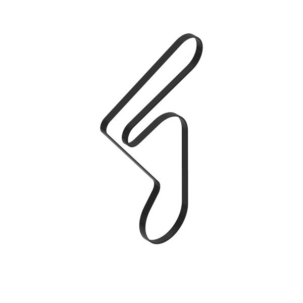 T428848: Fan Drive PK Section V-Belt