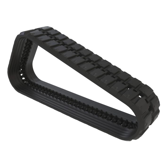 T445525: Multi-Bar Tread Pattern (E5) Rubber Track, Width 450 mm, Pitch 86 mm, Links 56