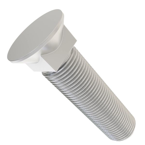 T79002: Dome Head Plow Bolt, 31.75 X 101.6 mm (1-1/4" X 4")