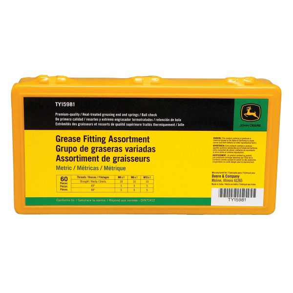 TY15981: Metric Grease Fitting Assort Kit