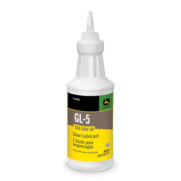 TY6296: Gear Lubricant, SAE 80W-90, API GL-5, 946 ml (32 Fluid Oz)