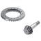 YZ120769: Differential Spiral Bevel Gear with Shaft, Ratio 5.143:1
